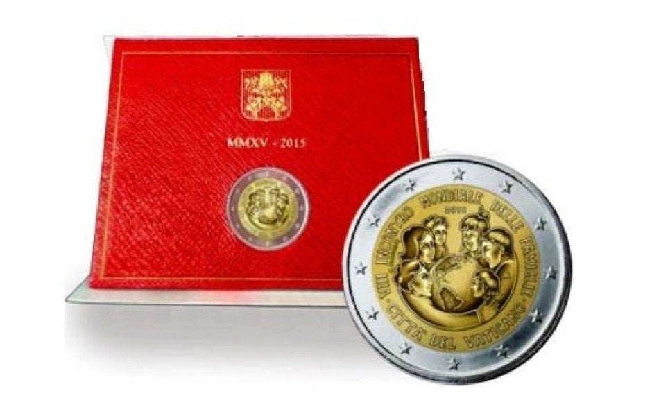 2 euro herdenkingsmunten Vaticaan, Ophalen of Verzenden, Vaticaanstad, 2 euro, Losse munt