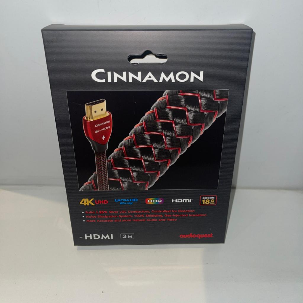 Audioquest Cinnamon HDMI 3M - HDMI Kabel - Nieuw, Niet ingevuld, Niet ingevuld, Niet ingevuld