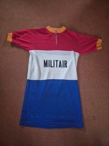 wollen wielertrui Nederlands kampioen militair, Ophalen of Verzenden, Gebruikt, Bovenkleding