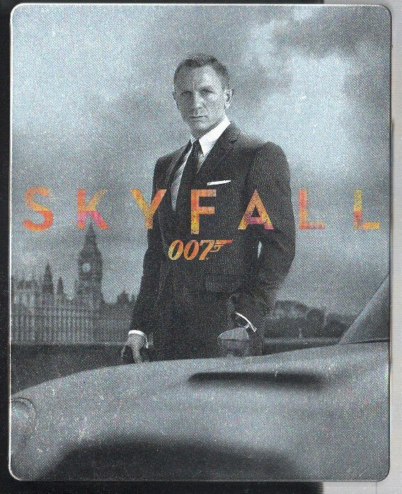 007 James Bond Skyfall, STEELBOOK. Blu-ray., Cd's en Dvd's, Blu-ray, Ophalen of Verzenden, Gebruikt, Thrillers en Misdaad