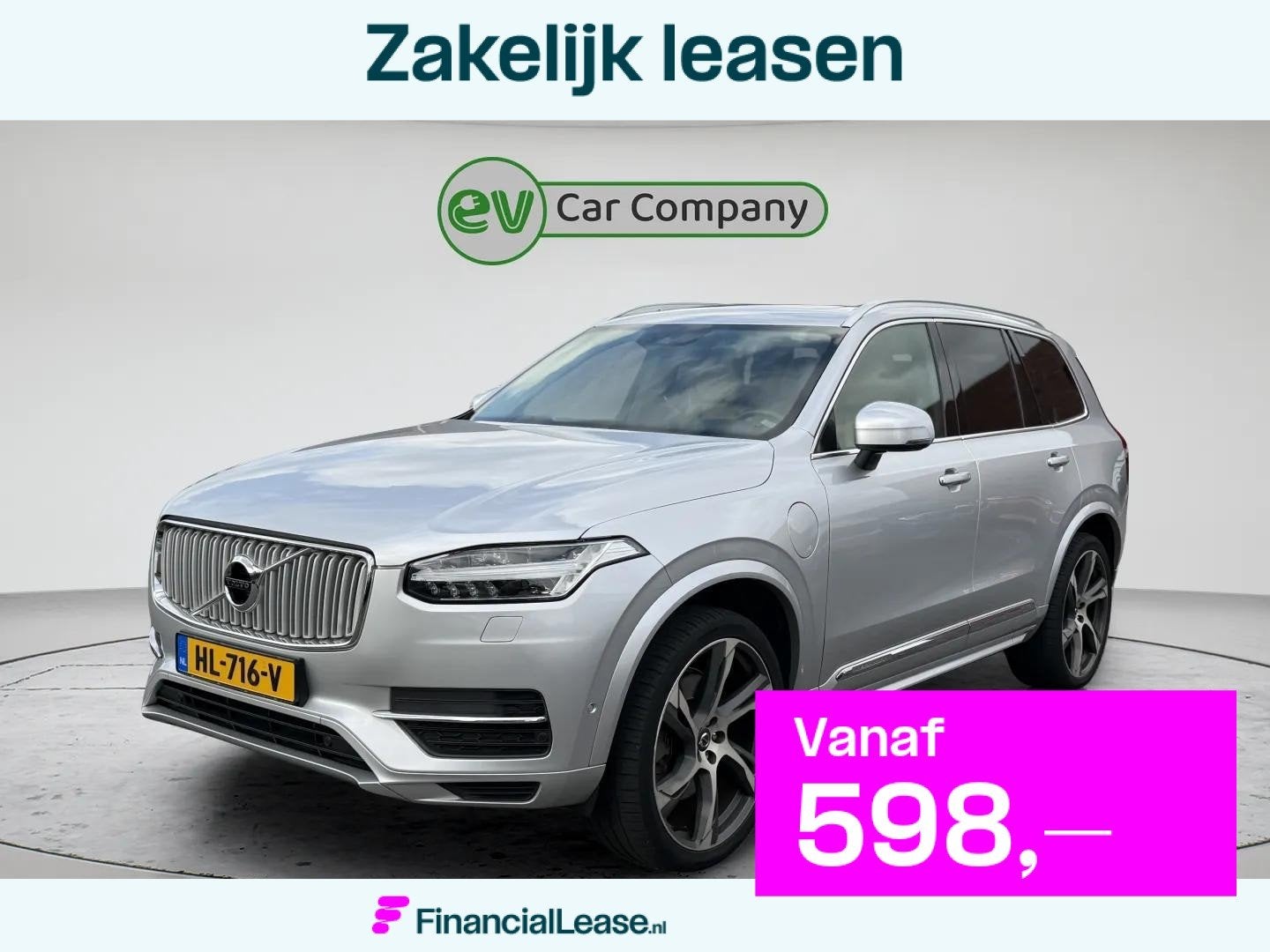 Volvo XC90 2.0 T8 Twin Engine AWD Inscription | Dealer onder, Gebruikt, 1969 cc, 7 stoelen, Bedrijf