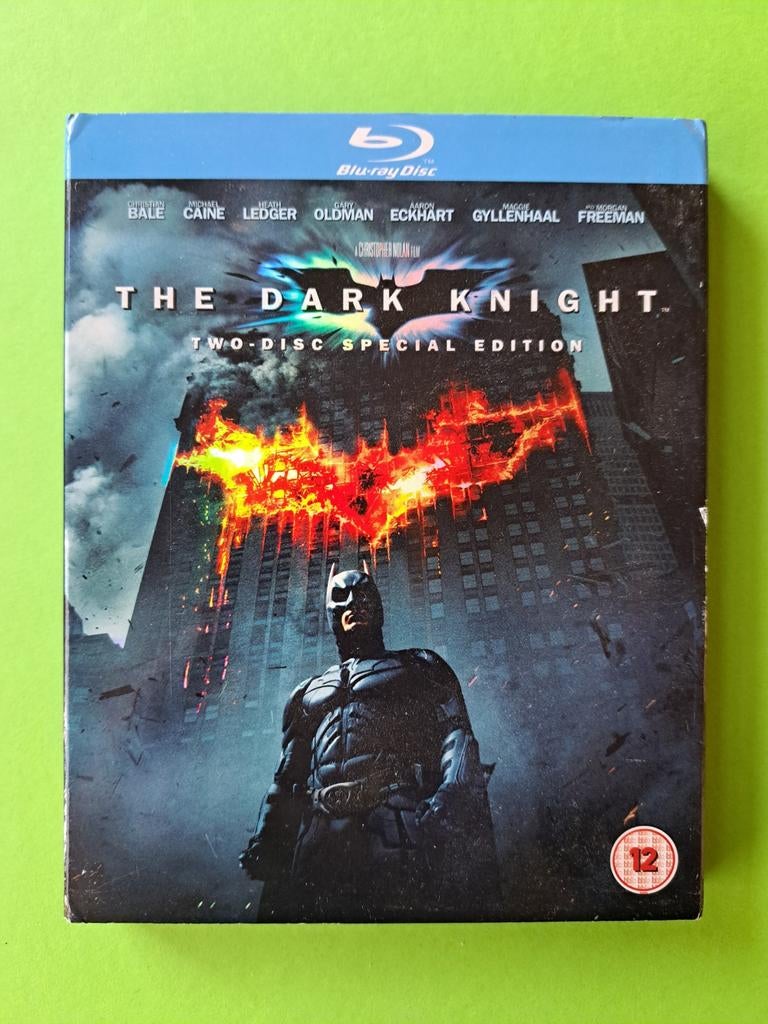 The Dark Knight (2 blu-ray), Ophalen of Verzenden, Zo goed als nieuw, Actie