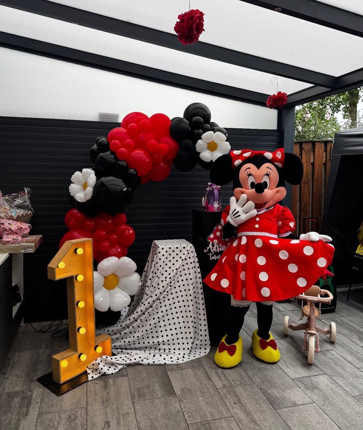 Minnie Mouse mascotte te boek ‼️, Ophalen, Zo goed als nieuw