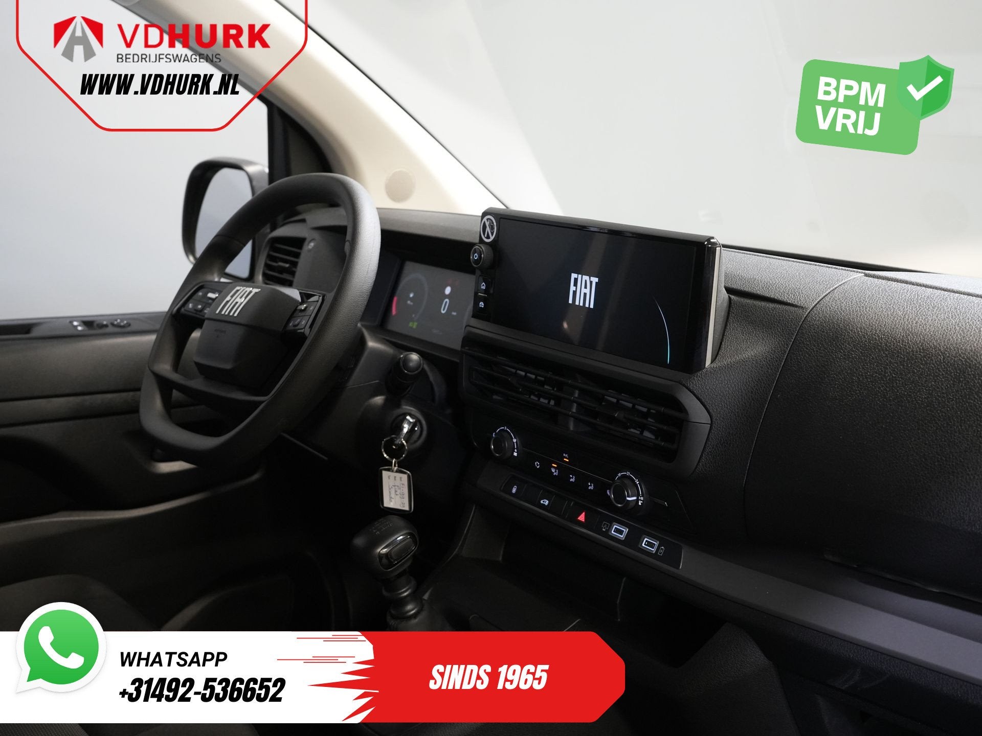 Fiat Scudo 2.0 MJ 120 pk L3 Carplay/ Camera/ PDC/ Cruise/ Ai, Voorwielaandrijving, Stof, Gebruikt, 4 cilinders