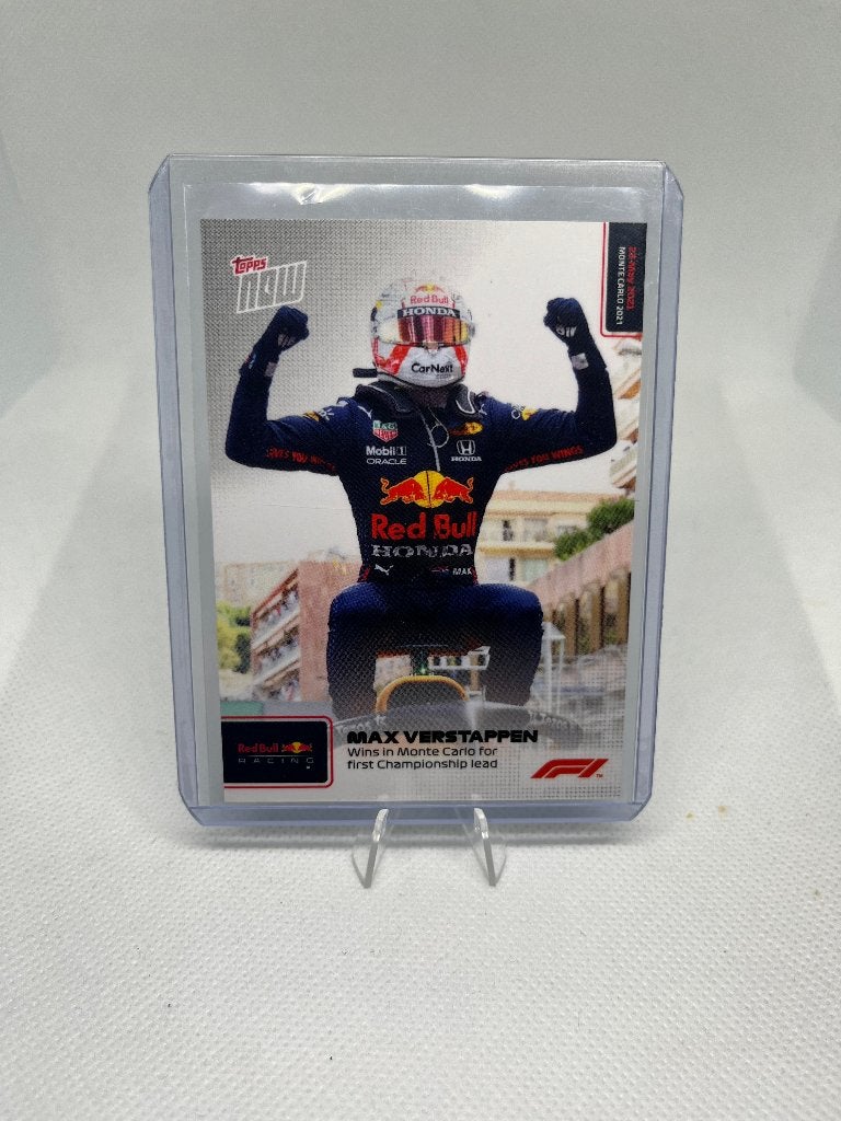 2021 Topps Now F1 Max Verstappen #10 Monaco GP Winner, Verzenden, Nieuw, Formule 1