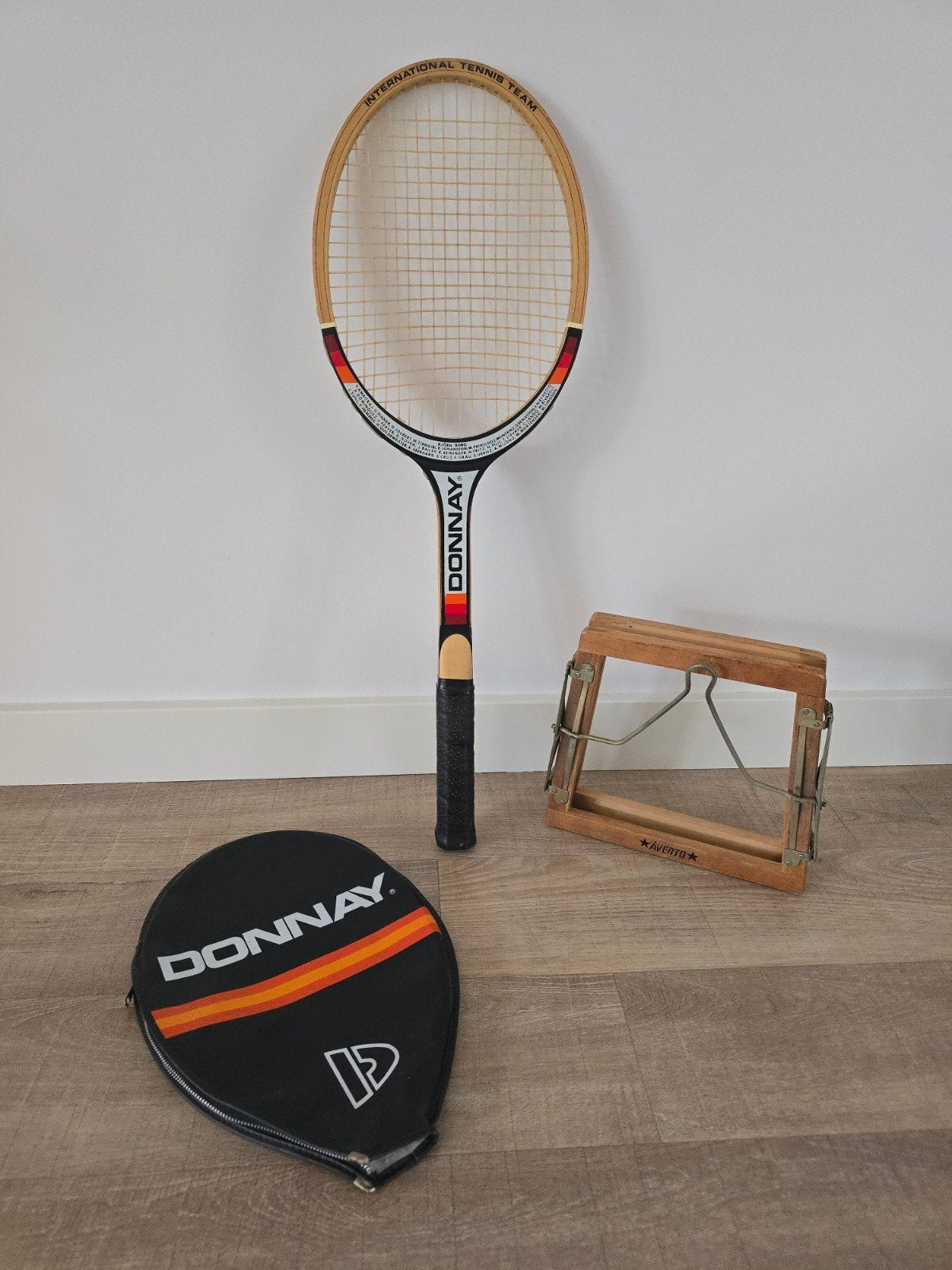 Zeldzaam vintage Donnay International Tennis Team Björn Borg, Ophalen of Verzenden, Zo goed als nieuw, Racket, Overige merken