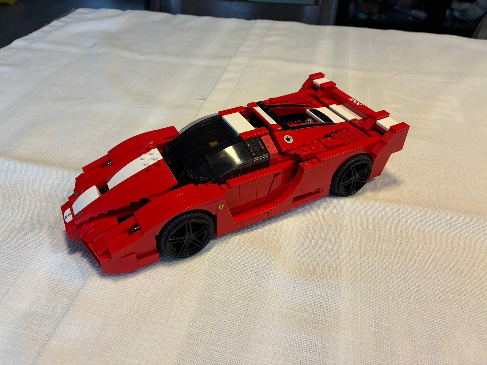Lego 8156 Ferrari FXX 1:17, Gebruikt, Lego, Ophalen of Verzenden, Compleet