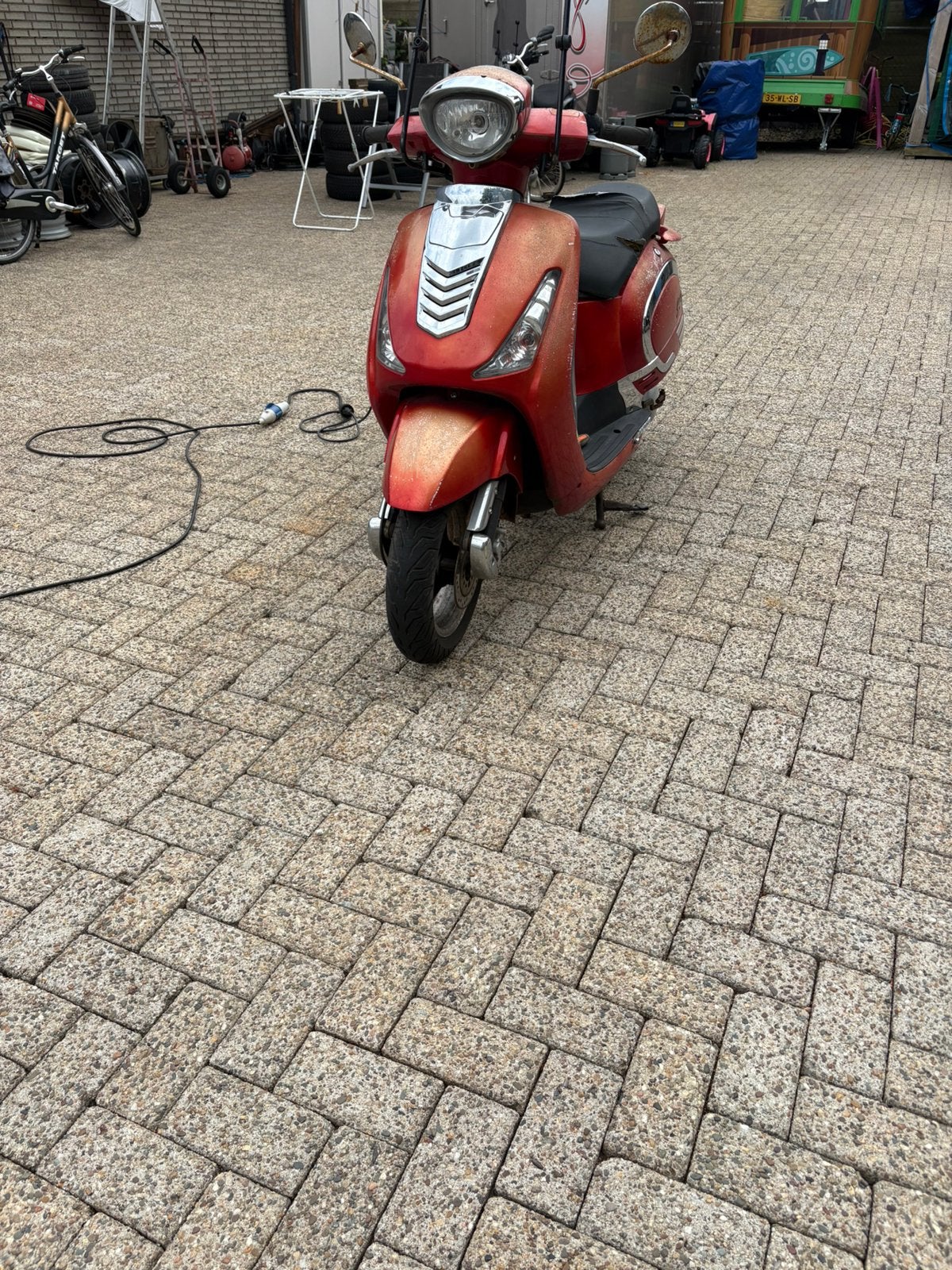 GOEDLOPENDE SCOOTER BENZHOU., Ophalen, Gebruikt, Benzine