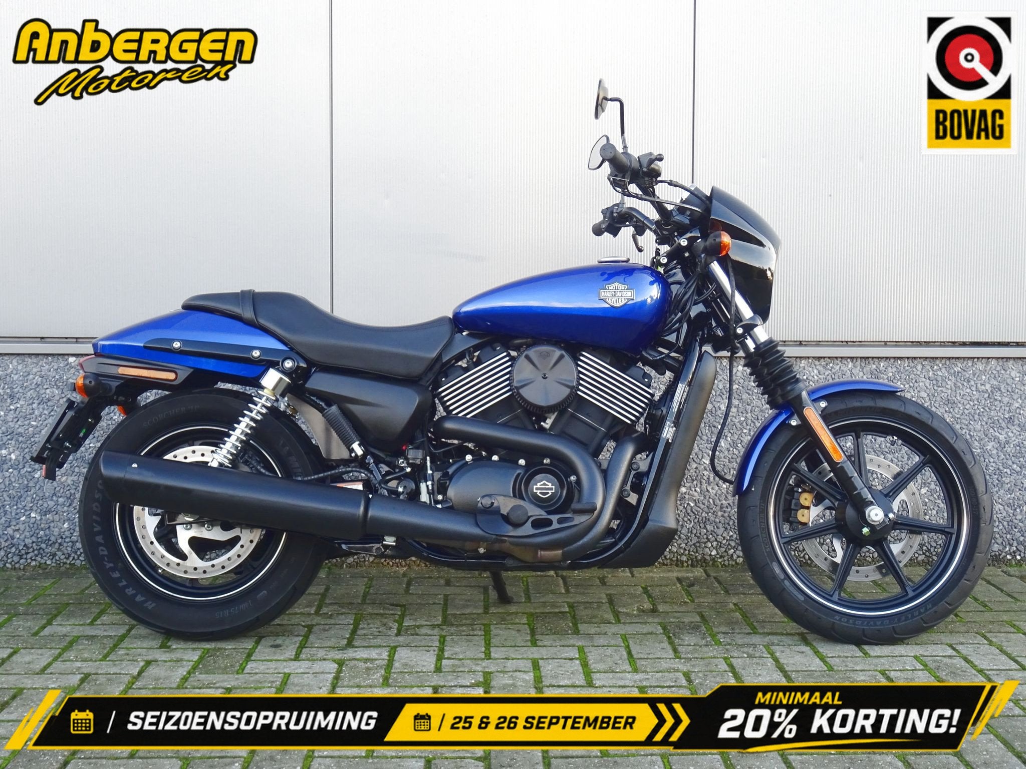 Harley-Davidson STREET XG 750 (bj 2016), Motoren, 750 cc, Chopper, Gebruikt, Bedrijf