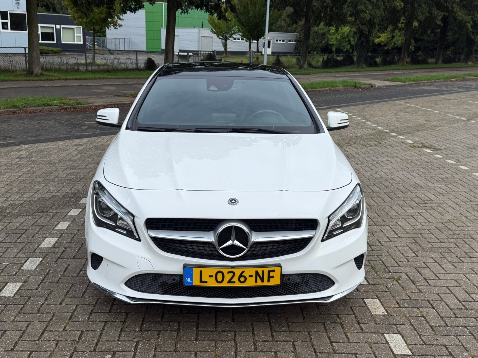 Mercedes-Benz CLA 180 1.6 90KW Blue Eff. Edit. 2018 Wit, Auto's, Voorwielaandrijving, CLA, USB, 4 cilinders