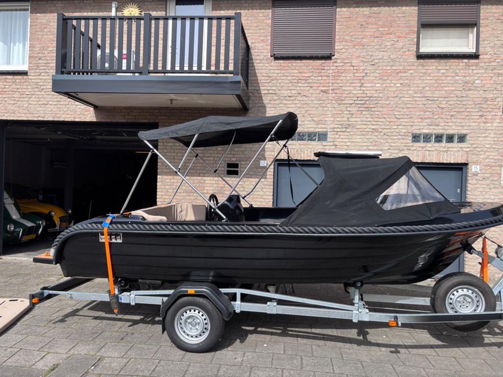 545 Sloep met Suzuki 20pk ingebouwde buitenboordmotor, Watersport en Boten, Motorboten en Motorjachten, Overige merken, Buitenboordmotor
