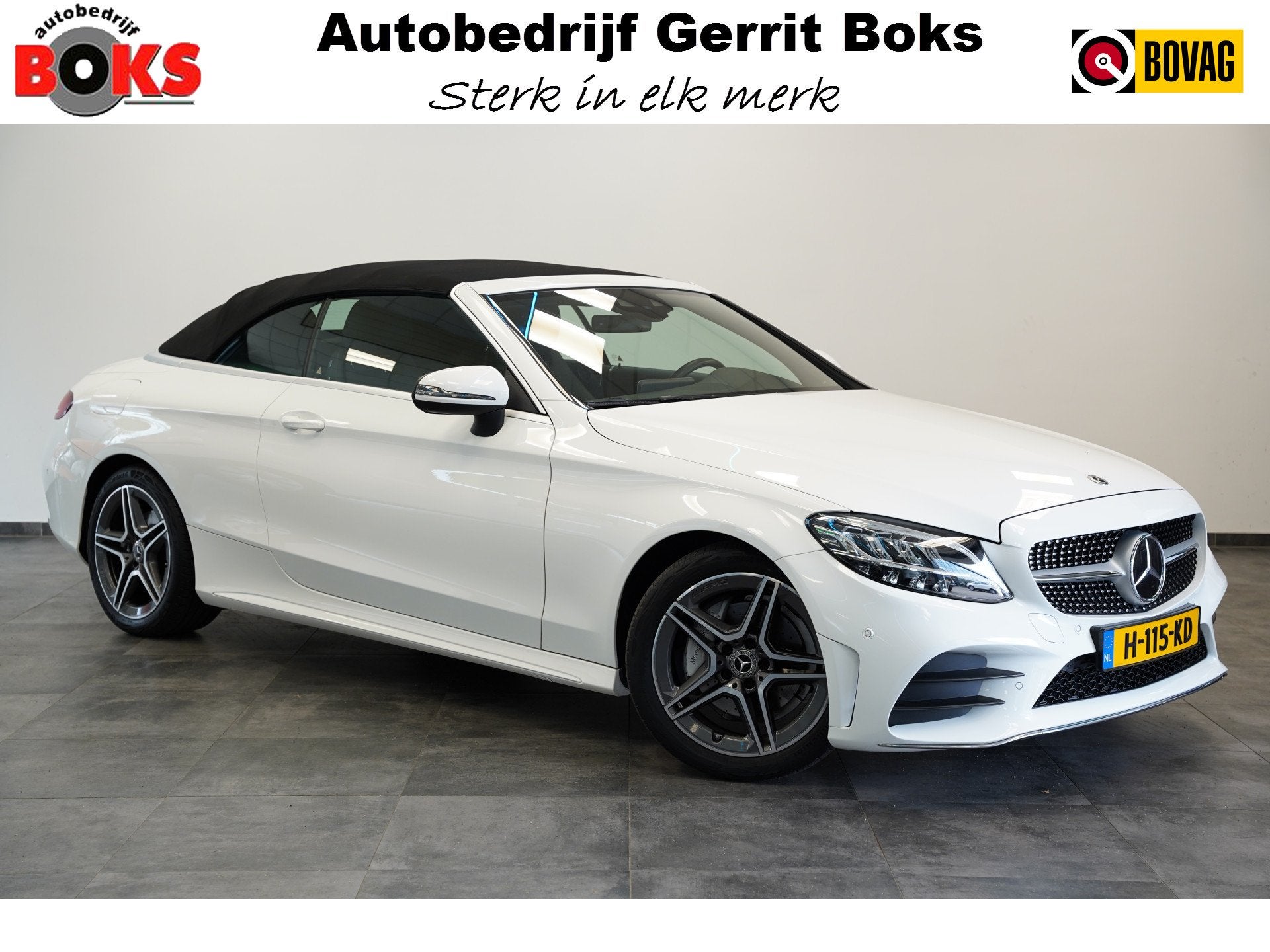 Mercedes-Benz C-Klasse Cabrio 200 Premium Plus Pack Burmeste, Auto's, Automaat, 12 maanden, 4 cilinders, 4 stoelen