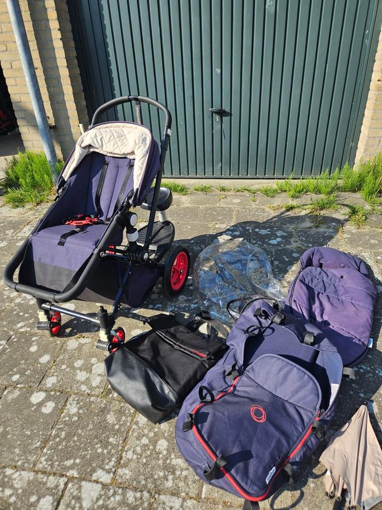 Bugaboo Cameleon 3 inclusief meerijdplankje, Ophalen, Gebruikt, Zonnekap