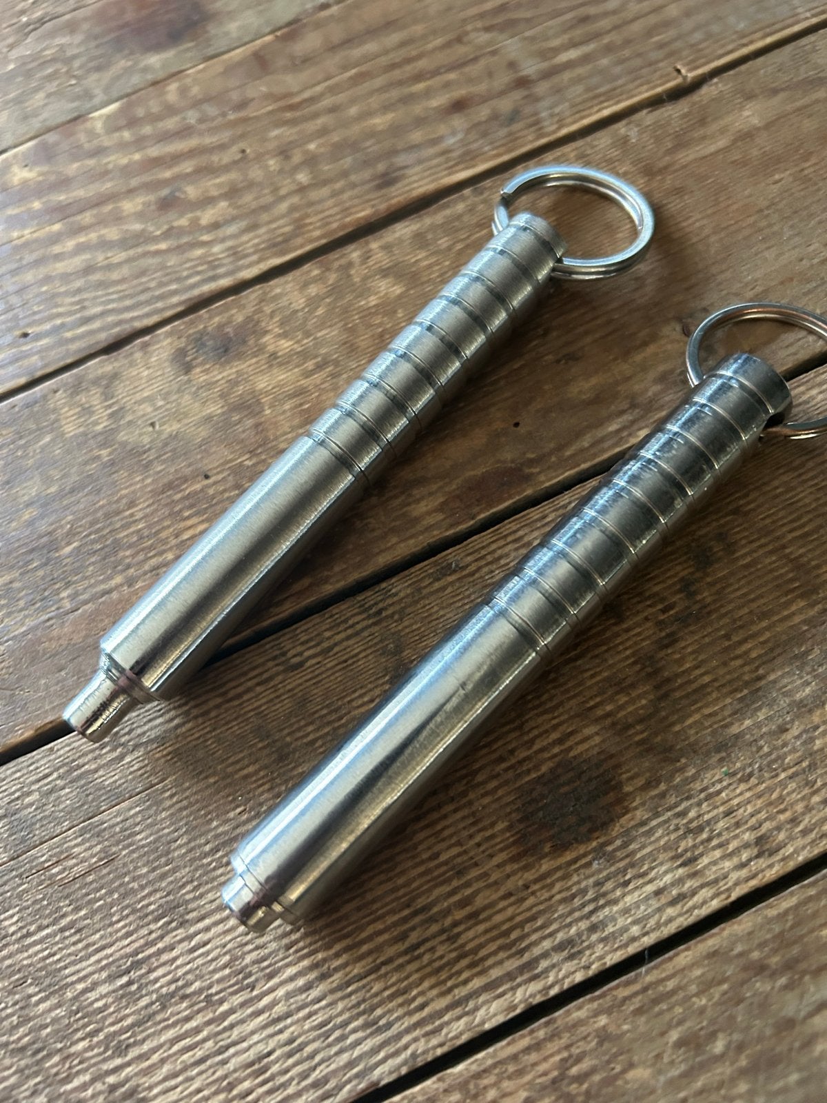 Kobutan Sleutelhanger RVS Zelfverdediging Survival Tool, Verzenden, Nieuw, Overige typen