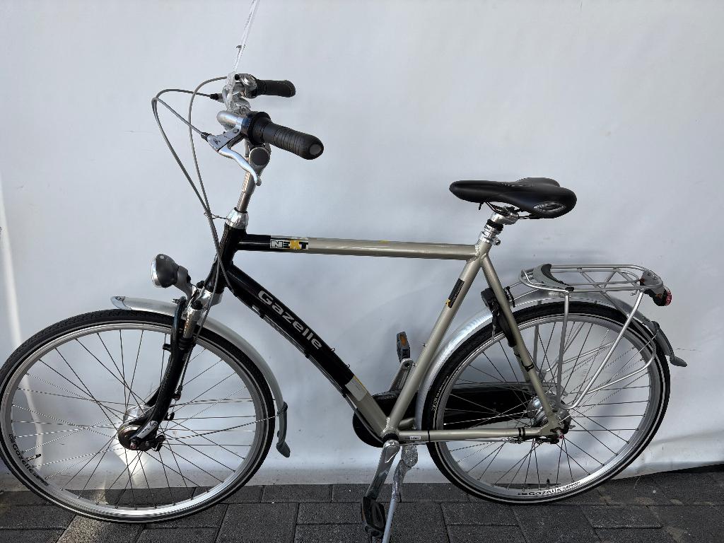 Gazelle Next herenfiets, Fietsen en Brommers, Fietsen | Heren | Sportfietsen en Toerfietsen, Gebruikt, Gazelle, Minder dan 10 versnellingen
