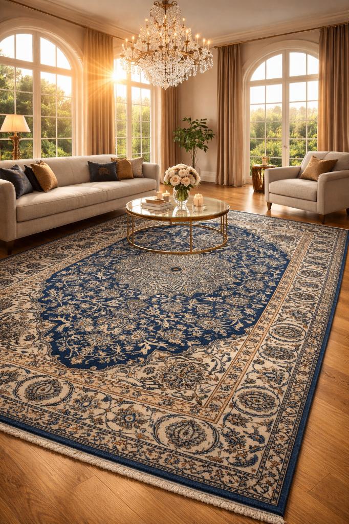Perzisch zijd Tapijt Nain ( Carpet silk / Rug ) 201 x 135 cm, Gebruikt, Zijd, 200 cm of meer, Ophalen of Verzenden
