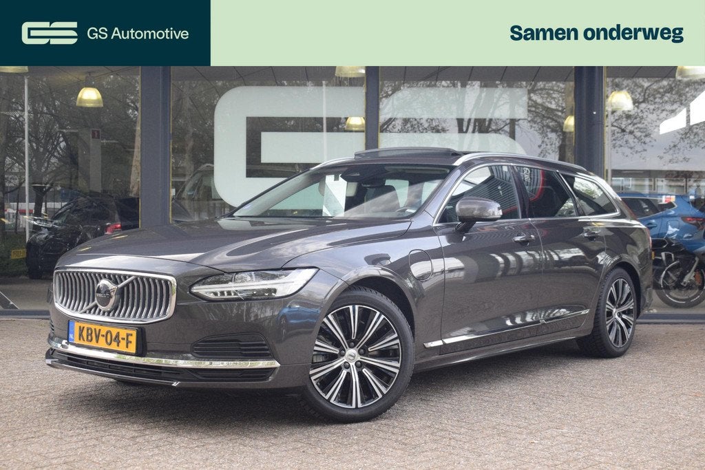 Volvo V90 2.0 T6 AWD Inscription PANO|ACC|TREKHAAK|STOEL+STW, Auto's, Volvo, Bedrijf, Te koop, V90, 4x4, ABS, Achteruitrijcamera