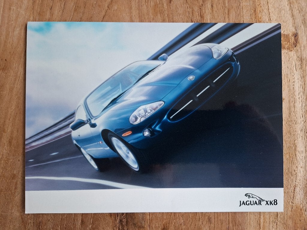 persfoto Jaguar XK8 Coupe 20x15 cm 5 maart 1996, Ophalen of Verzenden, Zo goed als nieuw, Overige merken, Jaguar