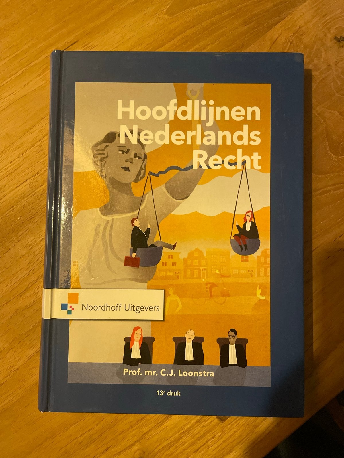 Hoofdlijnen Nederlands Recht - 13e druk, Ophalen of Verzenden, Gamma, Zo goed als nieuw, HBO