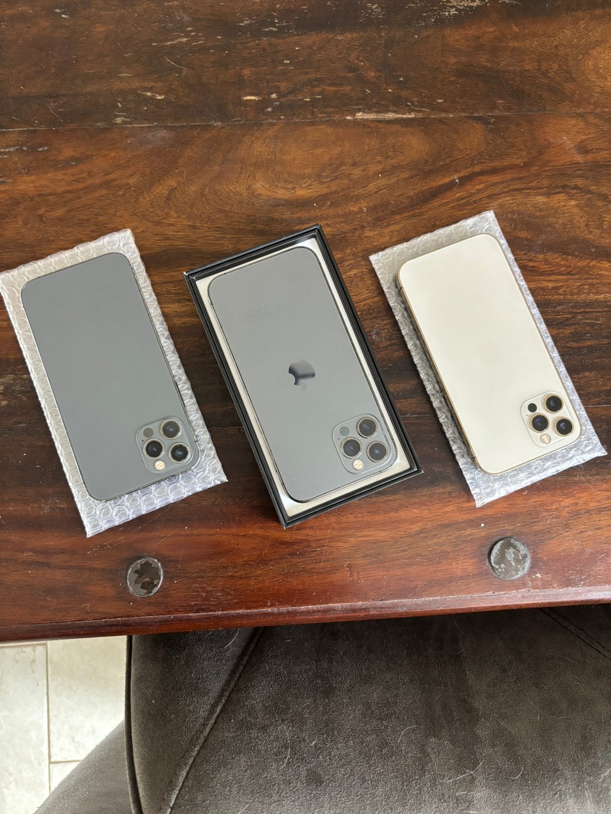 iPhone 12 pro 128GB 3x, 128 GB, Zo goed als nieuw, Zonder simlock, Grijs