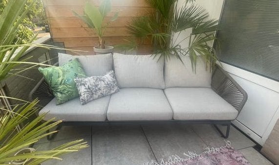 Hartman Corsica loungeset, Tuin en Terras, Tuinbanken, Ophalen, Zo goed als nieuw, Wicker