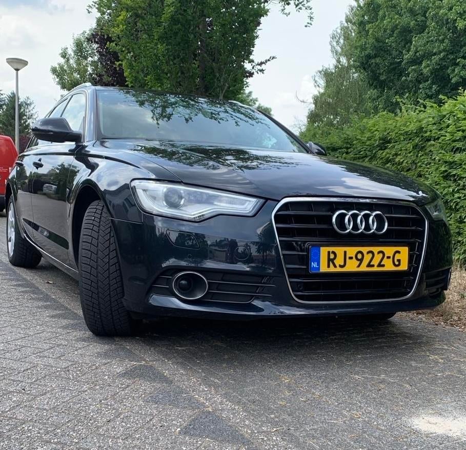 Audi A6 2.0 TDI 140KW Ultra sport Edition . 2014, Auto's, Stof, 1800 kg, Euro 6, Blauw