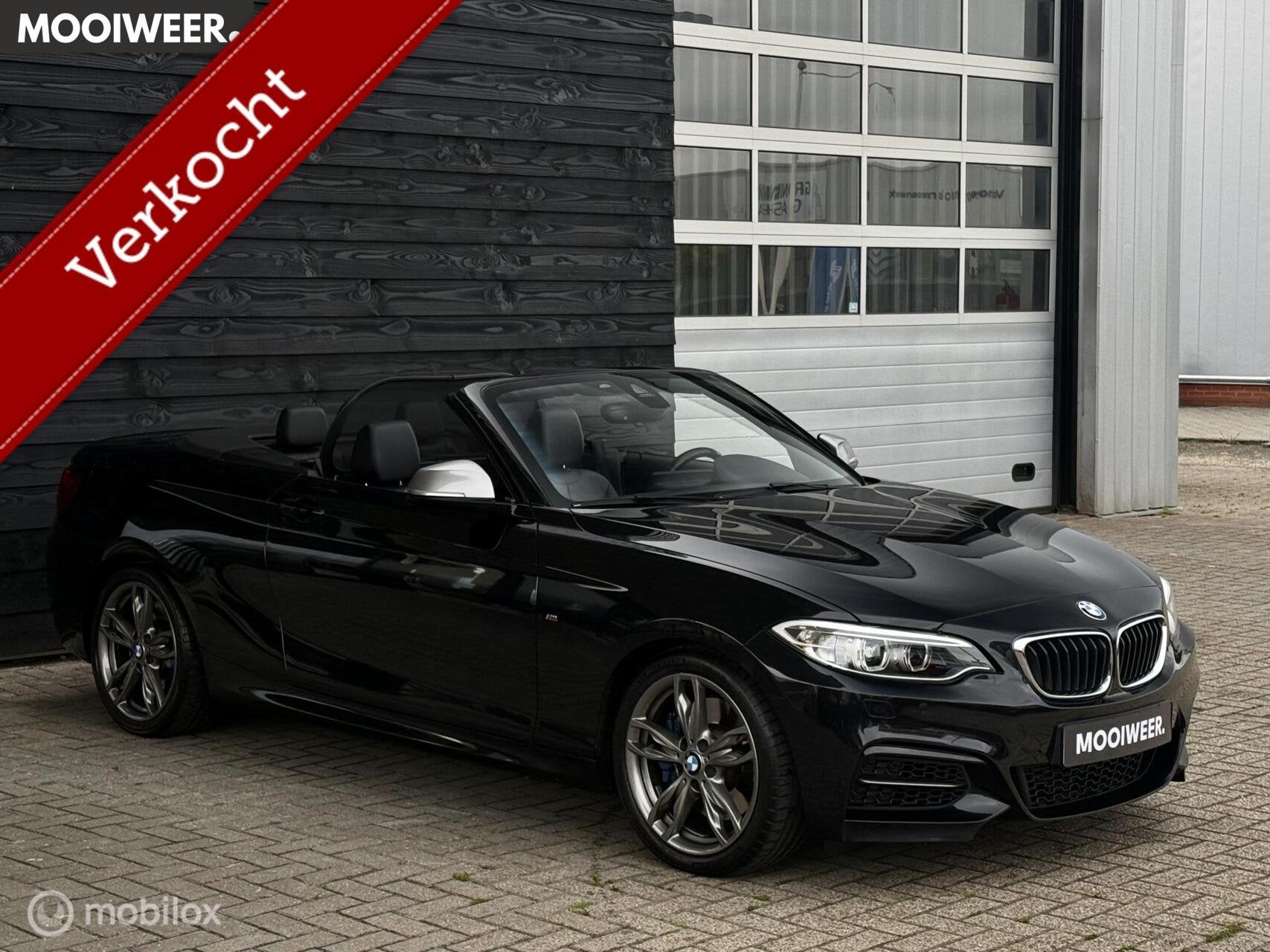 BMW 2-serie Cabrio M235i High Executive | Leder | 326 PK, Auto's, Achterwielaandrijving, Gebruikt, 1595 kg, Cabriolet