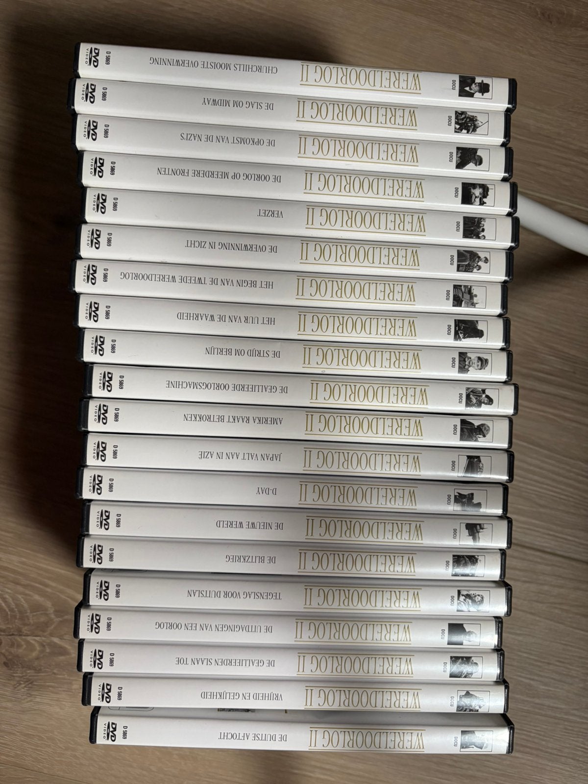 20 dvd’s documentaire WO2, Ophalen, Engels, Vanaf 16 jaar, Oorlog of Misdaad