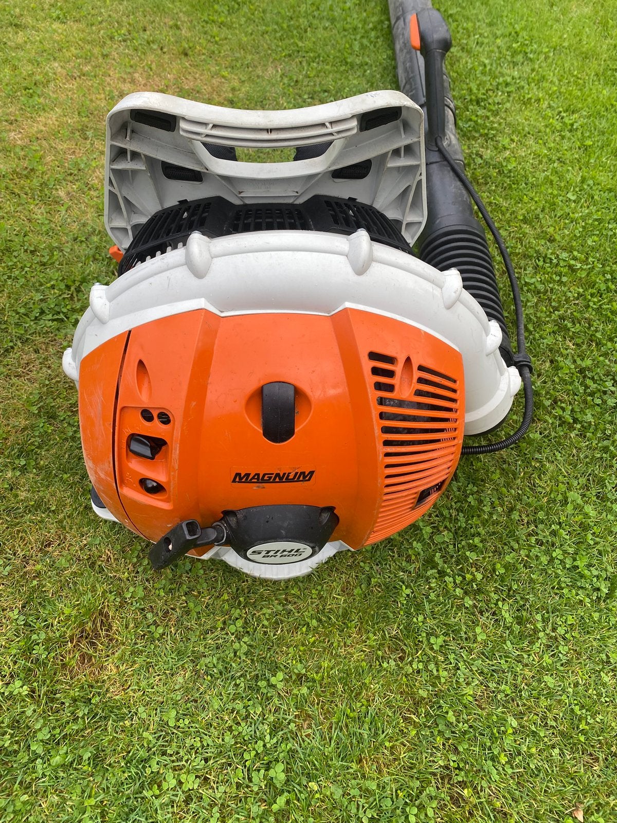 Hele nette Stihl br600 magnum bladblazer verkocht✅, Ophalen of Verzenden, Zo goed als nieuw, Benzine
