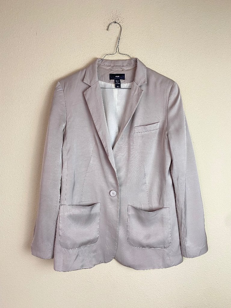 Blazer H&M beige 36/S - voor een kleinigheidje, Ophalen, H&M, Beige, Jasje