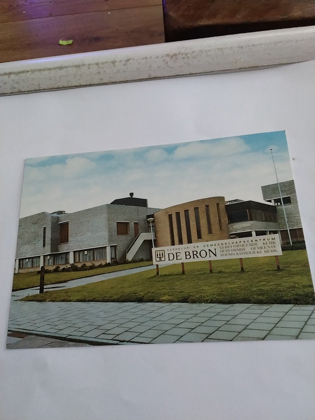 Ansichtkaart Alphen a.d. Rijn - De Bron, Ophalen of Verzenden, 1960 tot 1980, Ongelopen, Zuid-Holland