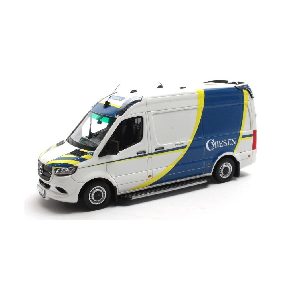 Mercedes Sprinter 1/43 ambulance miesen, Ophalen of Verzenden, Auto, Overige merken