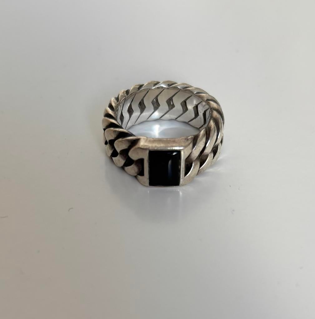 Buddha to buddha ring maat 17, Sieraden, Tassen en Uiterlijk, Ringen, Ophalen of Verzenden, Zo goed als nieuw, 17 tot 18, Dame of Heer