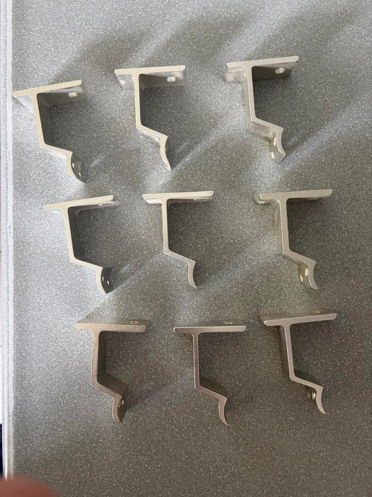 Leuning houders, Ophalen of Verzenden, Nieuw, Aluminium