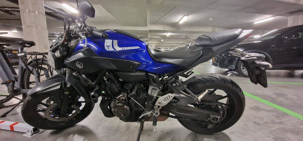 Yamaha mt 07 2017, 2 cilinders, Motorrijbewijs A, Gebruikt, Particulier