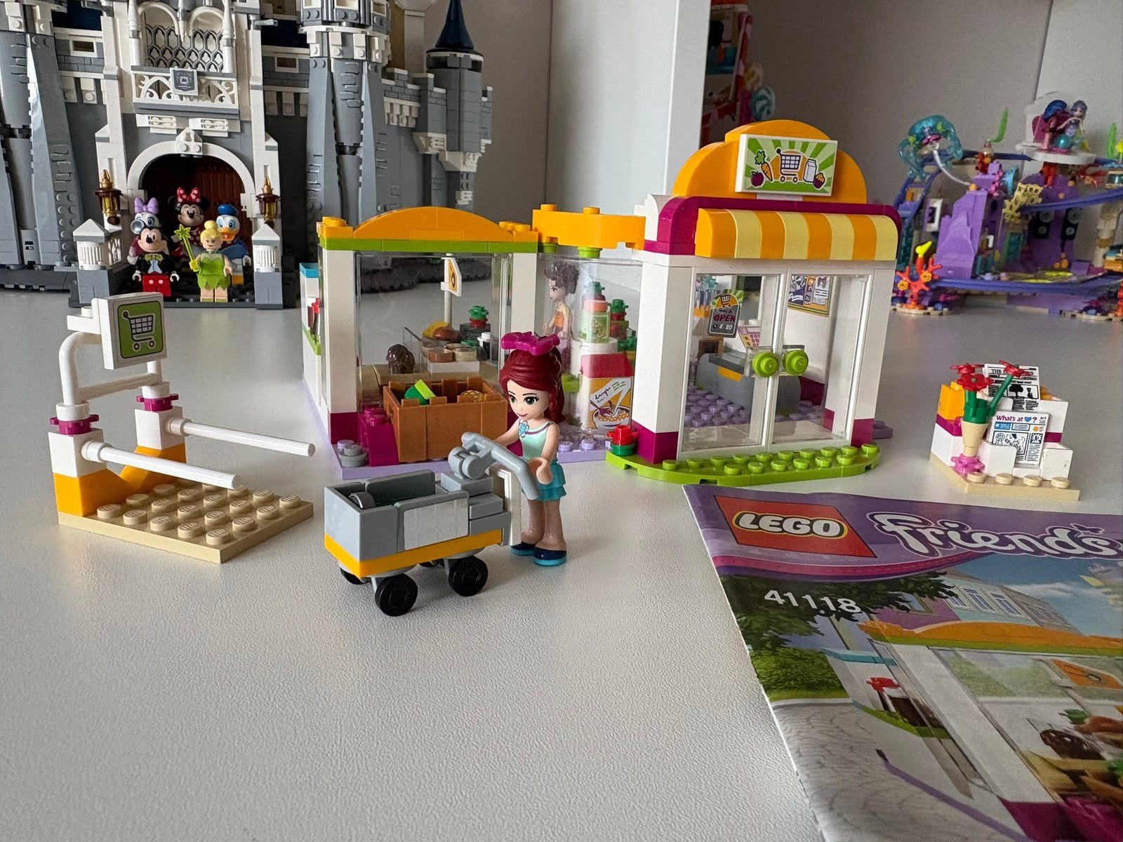 Lego friends supermarkt 41118, Ophalen of Verzenden, Zo goed als nieuw