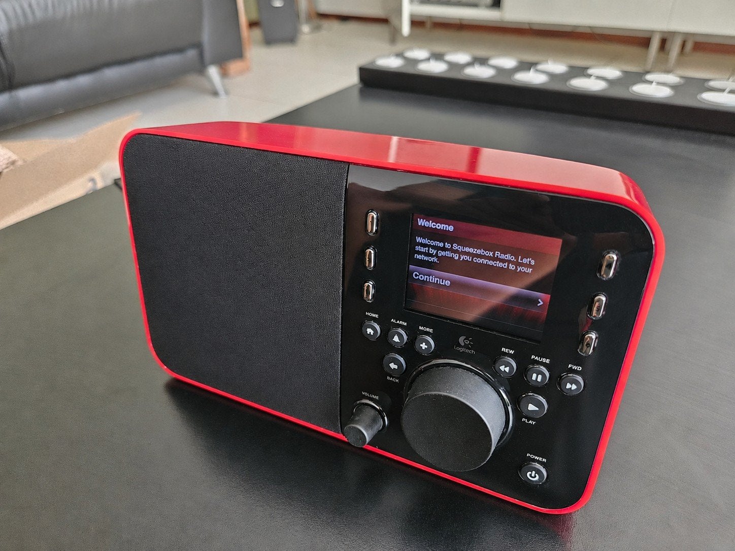 Squeezebox Radio - Internetradio in goede staat, Ophalen of Verzenden, Gebruikt, Radio