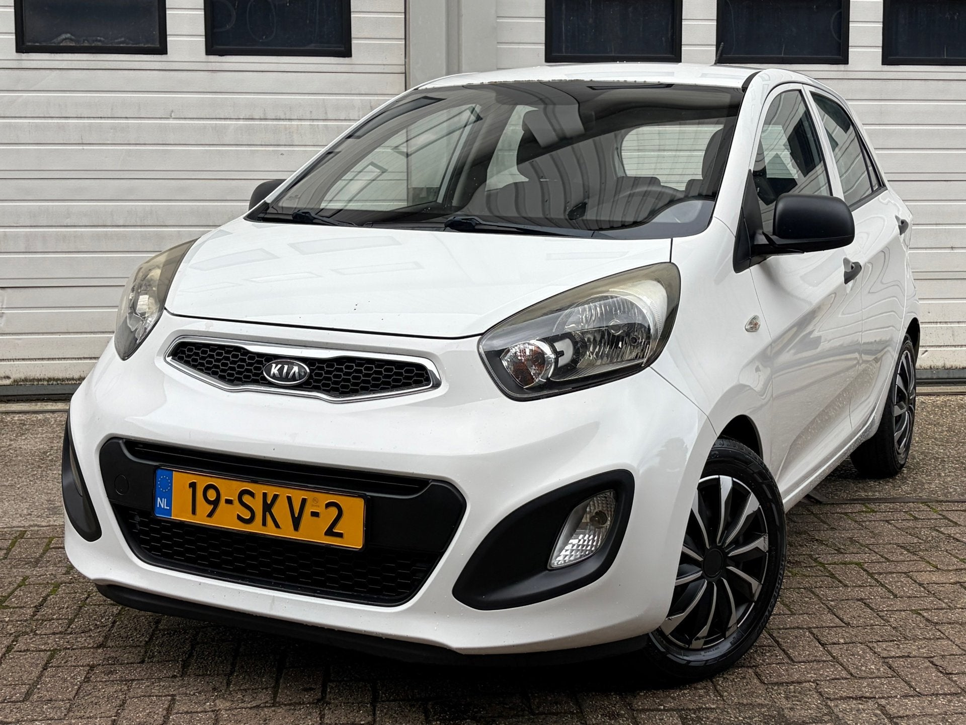 Kia Picanto 1.0 CVVT Comfort Pack airco elektrische ramen cr, Auto's, Voorwielaandrijving, Stof, Gebruikt, 400 kg