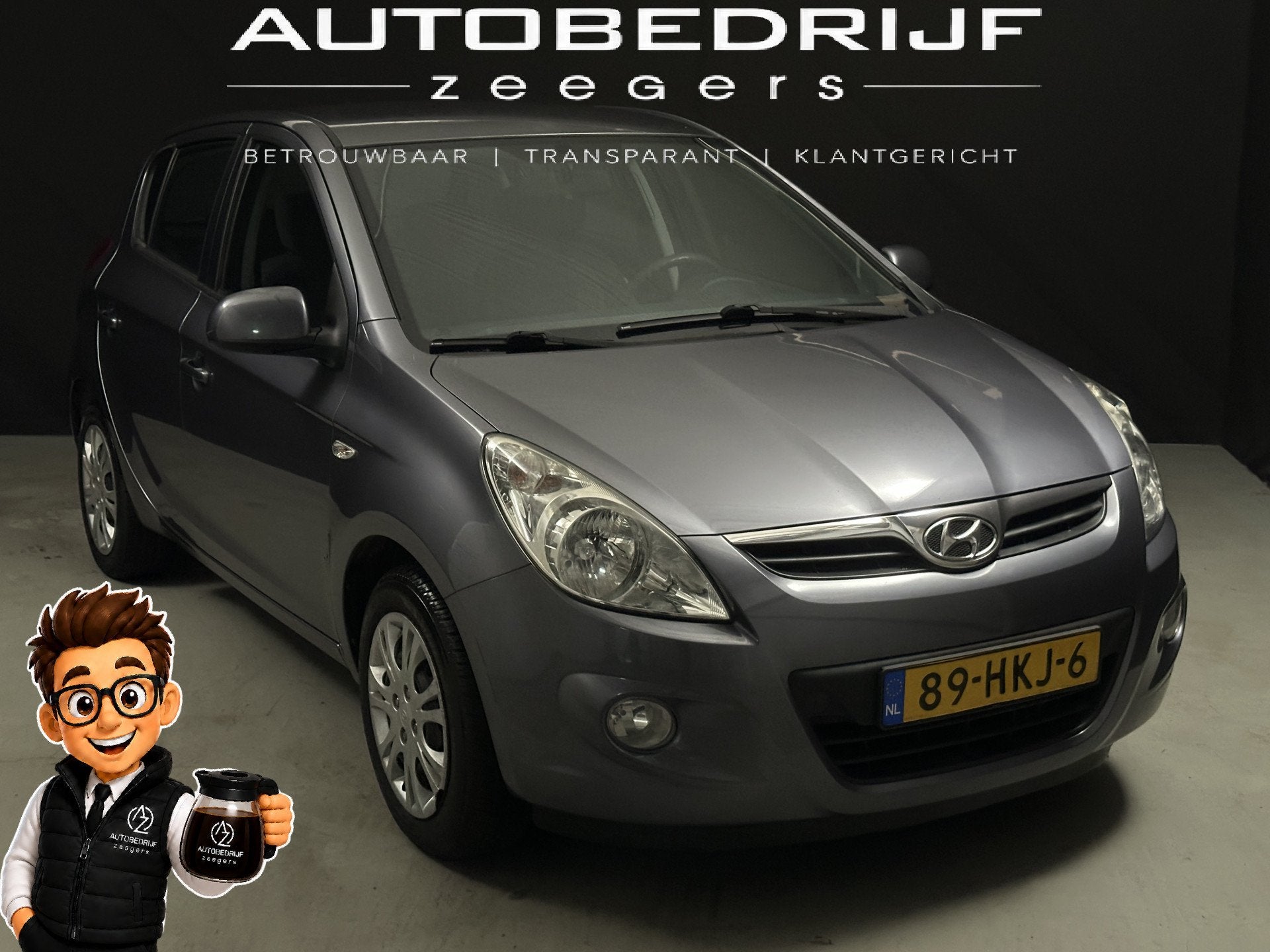 Hyundai i20 1.4i DynamicVersion *AC*Goed Onderhouden*, Auto's, Voorwielaandrijving, 4 cilinders, 1396 cc, Bedrijf