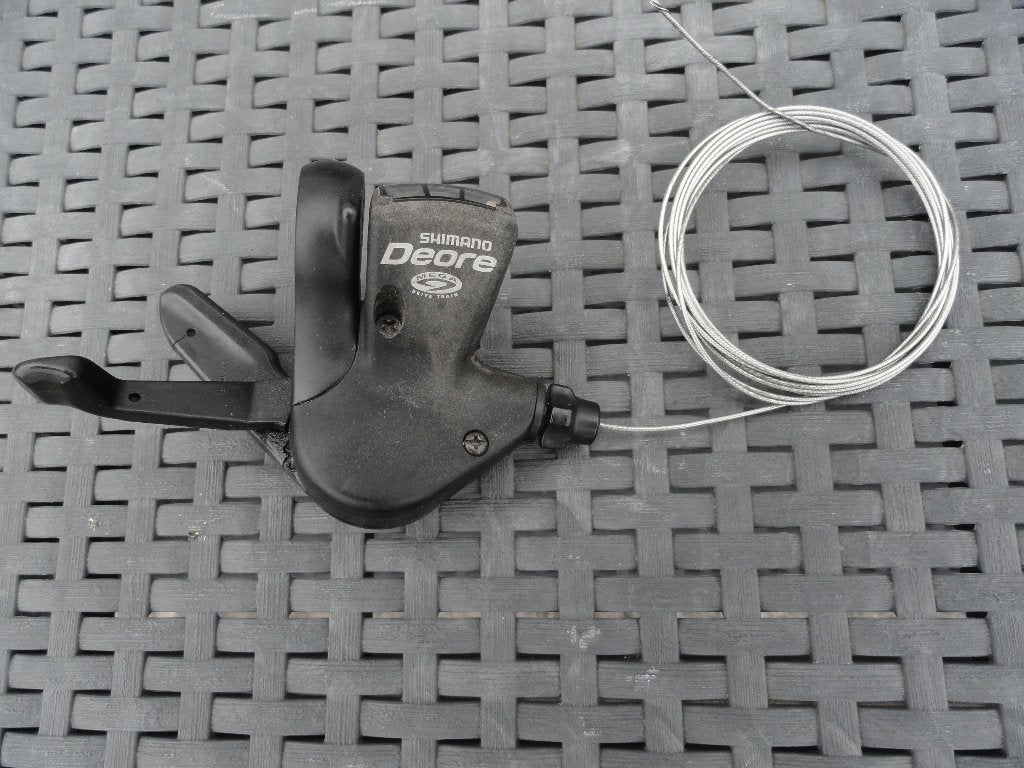 Shimano 9-traps shifter SL-M511, Fietsen en Brommers, Fietsonderdelen, Gebruikt, Ligfiets, Ophalen of Verzenden, Derailleur of Ketting