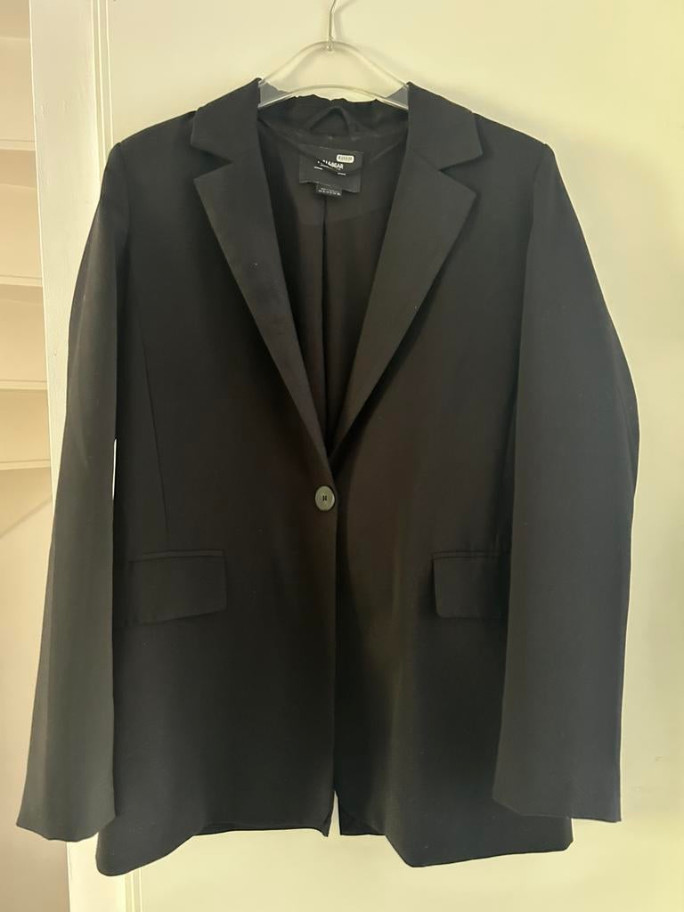 Zwart jasje / blazer, maat s, pull&bear, Ophalen of Verzenden, Zo goed als nieuw, Zwart