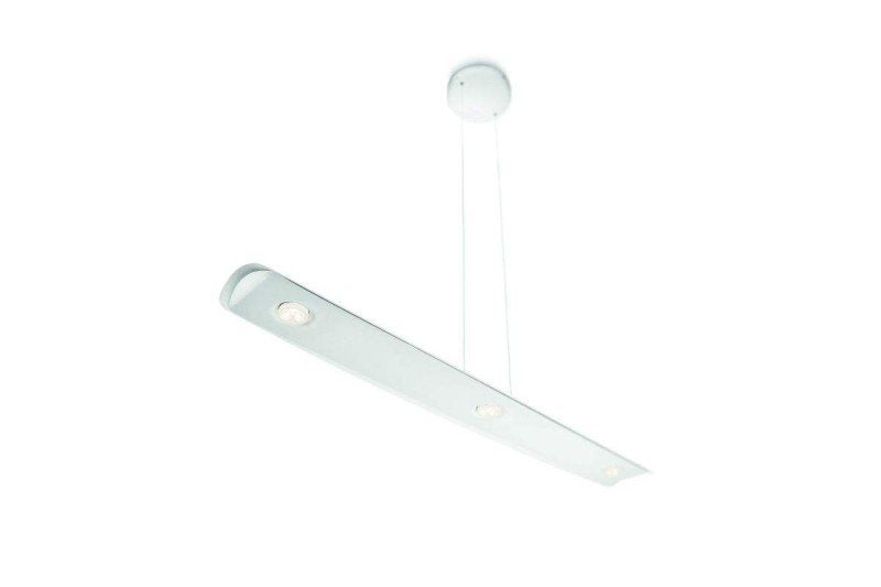 Philips Ledino Hanglamp – 3x 6W PowerLED, Warmwit, Dimbaar,, Ophalen of Verzenden, Zo goed als nieuw, Metaal