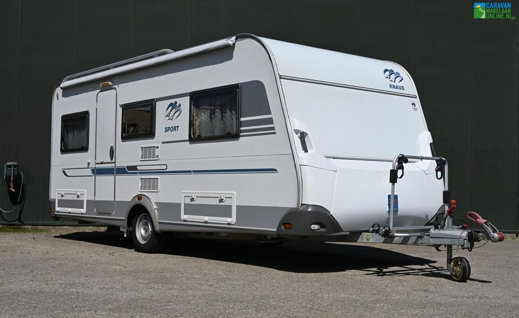 Knaus Sport 500 EU |Mover|Zakluifel, Rondzit, Bedrijf, Kachel, 5 tot 6 meter