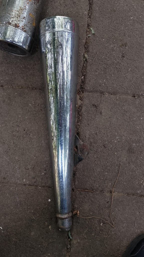 CX500 einddempers origineel Honda, Motoren, Ophalen of Verzenden, Gebruikt