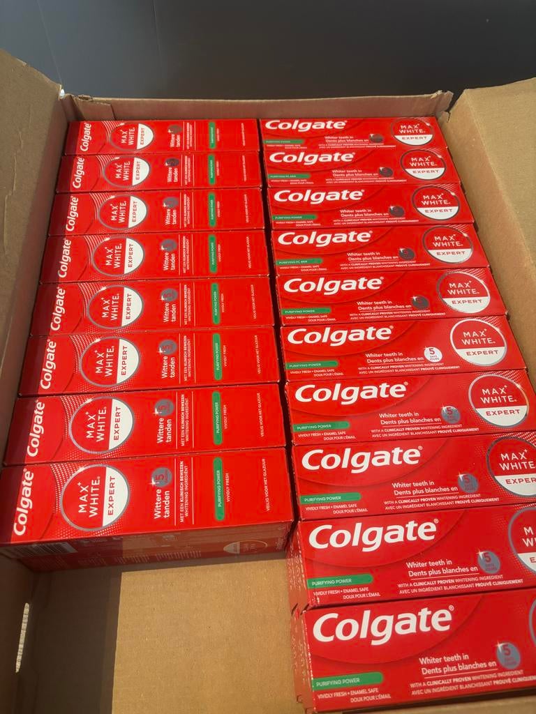 Colgate Max White Expert Purifying Power tandpasta, Ophalen of Verzenden, Nieuw, Tandpasta