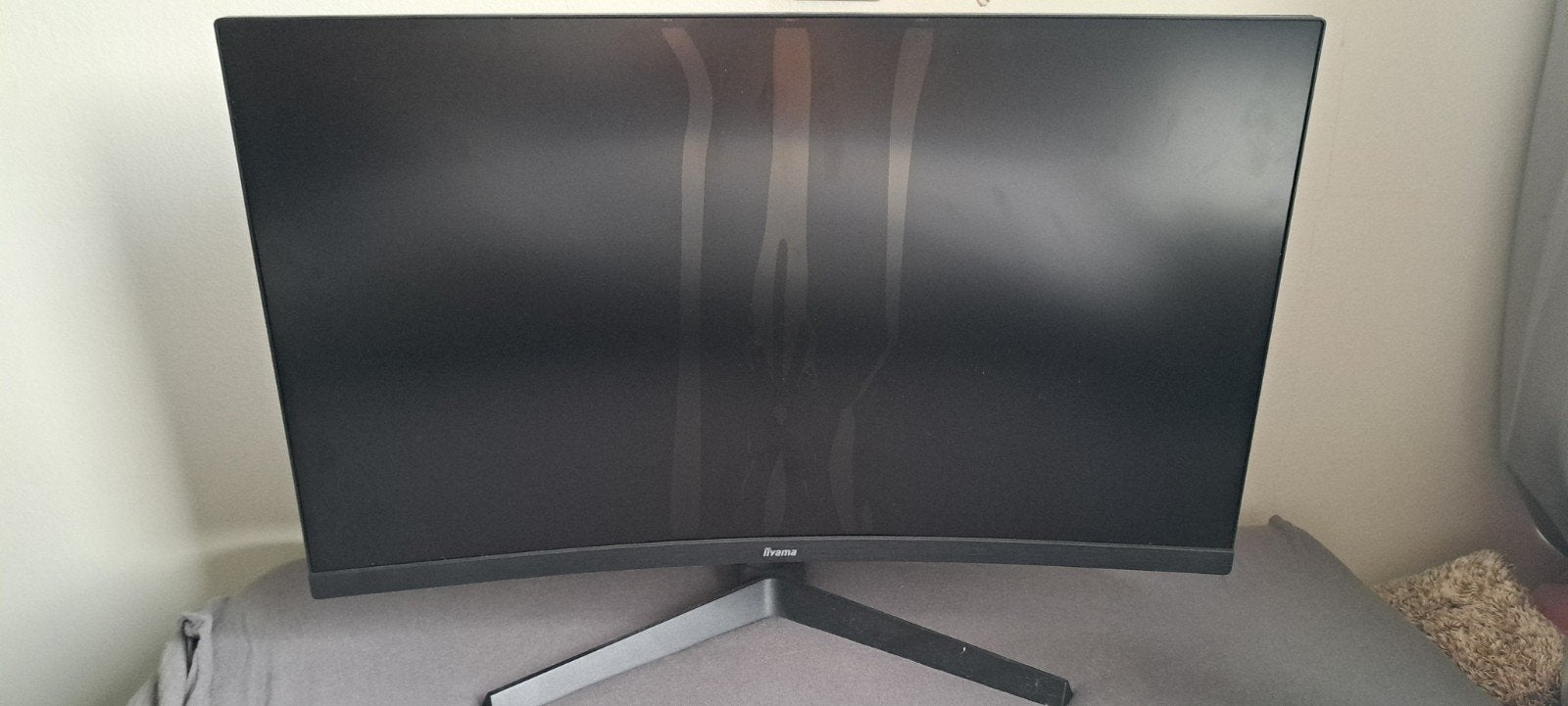 Defecte Iiyama Curved Gaming Monitor - Voor Onderdelen / Loo, Ophalen, Curved, Gaming