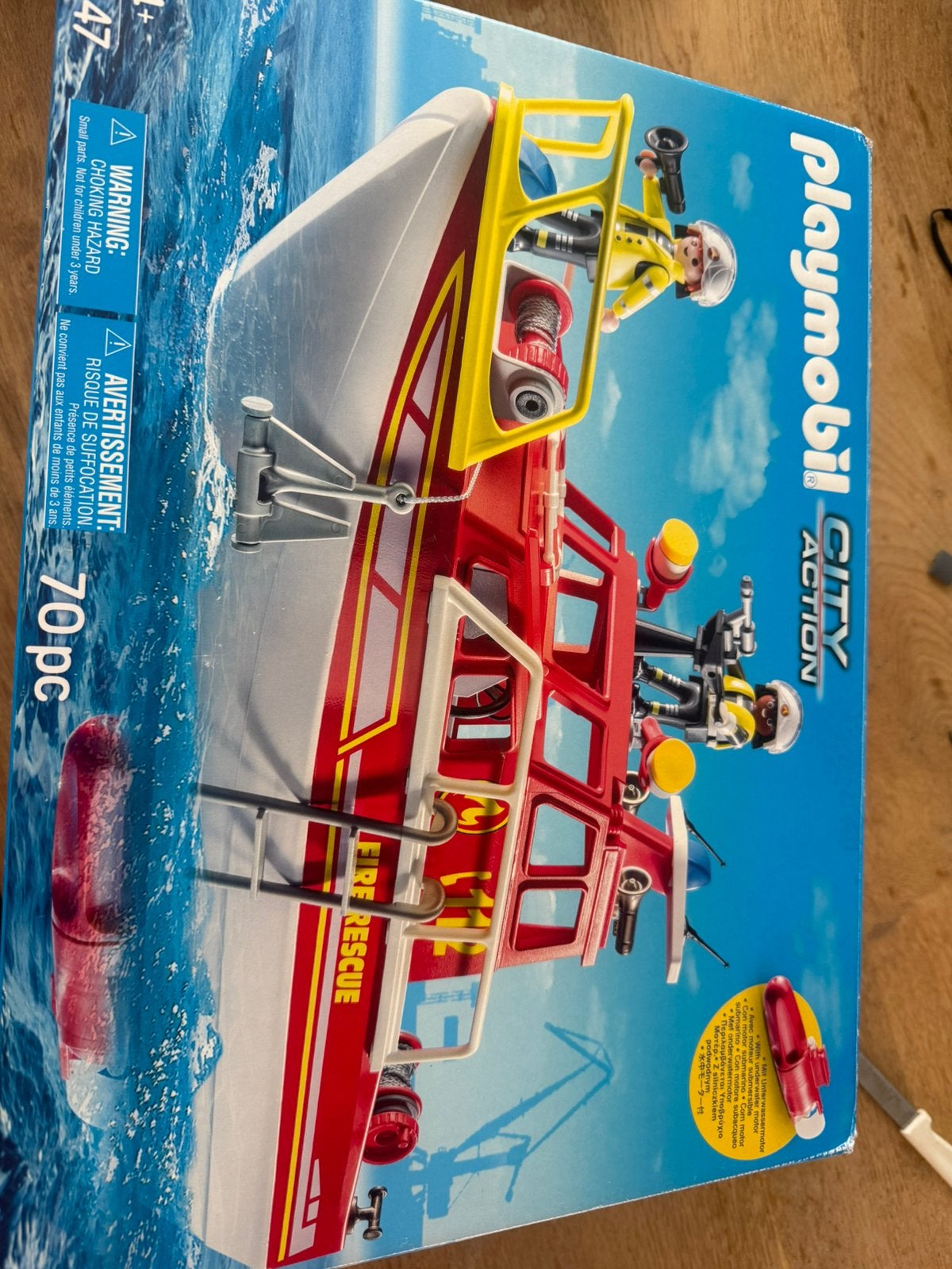 Rescue city action playmobile, Ophalen of Verzenden, Zo goed als nieuw