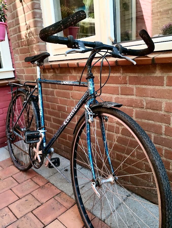 Cube kenhill Cheometric line sportfiets '90 project!, Ophalen, Jaren '60 of nieuwer, Velgrem, 51 tot 55 cm