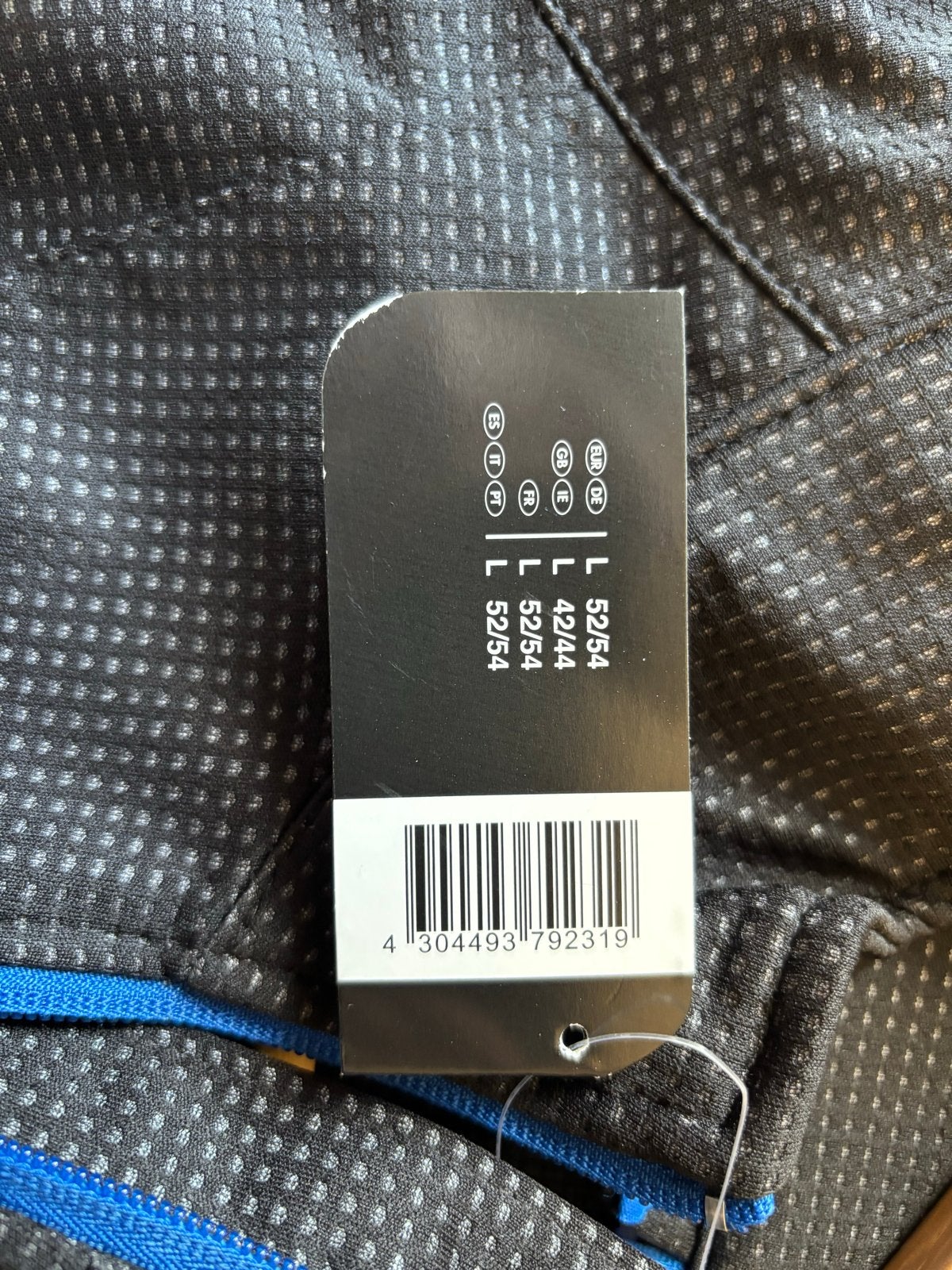 Crivit MTB Jas Maat L - Nieuw met labels, Maat 52/54 (L), Zwart, Nieuw, Ophalen of Verzenden