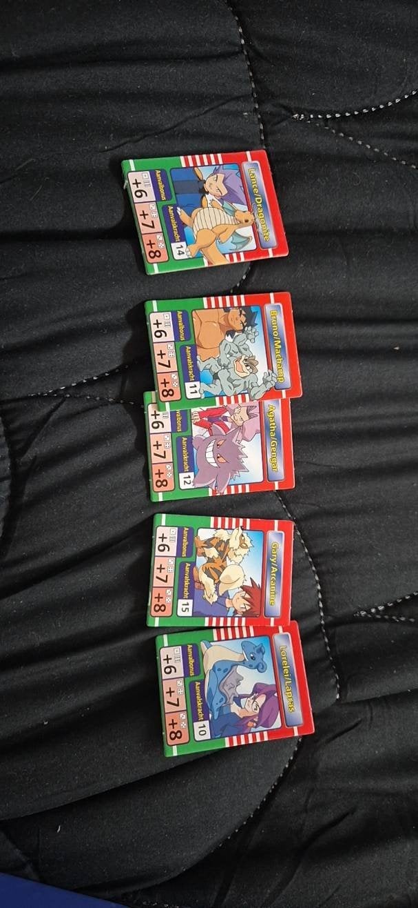 Foto 5 van Vintage Pokémon Master Trainer bordspel MB 1999 - Compleet